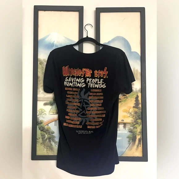 Black Supernatural T-Shirt - Picture 2 of 3